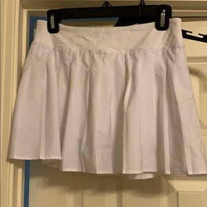 Pleated tennis skirt